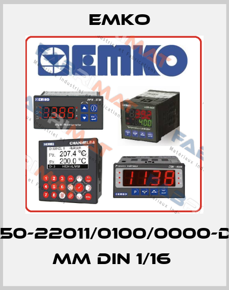ESM-4450-22011/0100/0000-D:48x48 mm DIN 1/16  EMKO