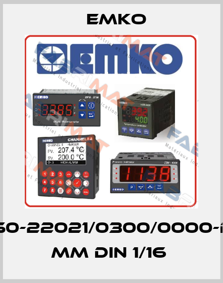 ESM-4450-22021/0300/0000-D:48x48 mm DIN 1/16  EMKO