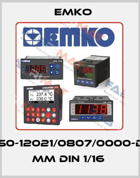 ESM-4450-12021/0807/0000-D:48x48 mm DIN 1/16  EMKO