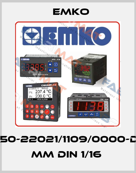 ESM-4450-22021/1109/0000-D:48x48 mm DIN 1/16  EMKO
