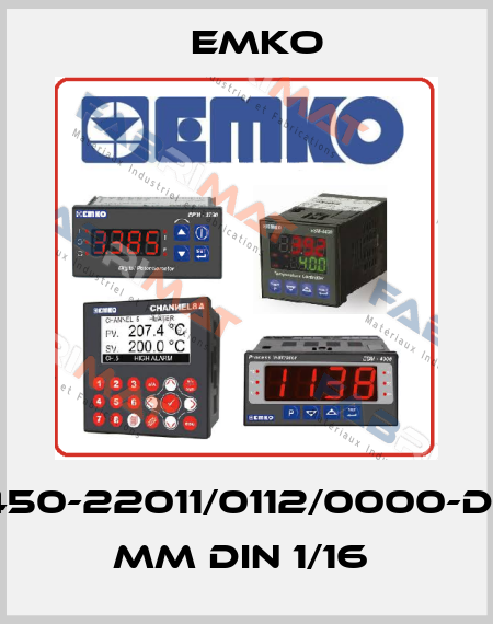 ESM-4450-22011/0112/0000-D:48x48 mm DIN 1/16  EMKO