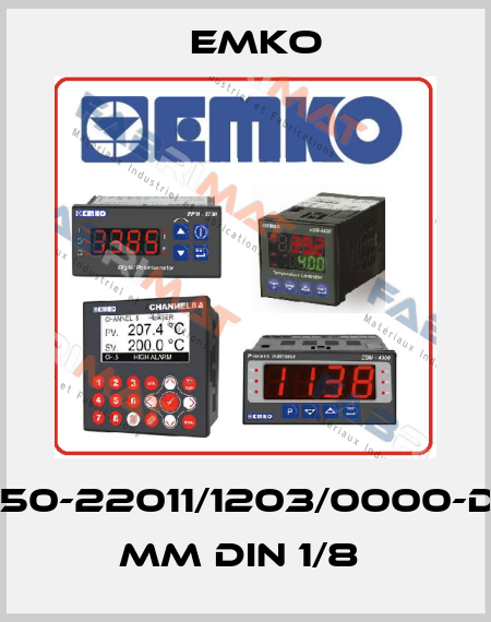 ESM-4950-22011/1203/0000-D:96x48 mm DIN 1/8  EMKO
