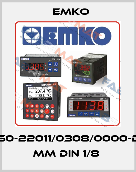 ESM-4950-22011/0308/0000-D:96x48 mm DIN 1/8  EMKO