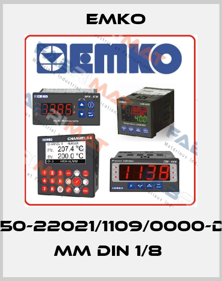 ESM-4950-22021/1109/0000-D:96x48 mm DIN 1/8  EMKO