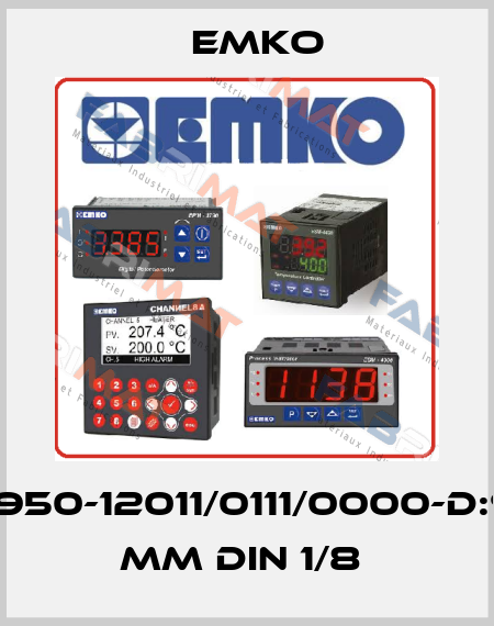 ESM-4950-12011/0111/0000-D:96x48 mm DIN 1/8  EMKO