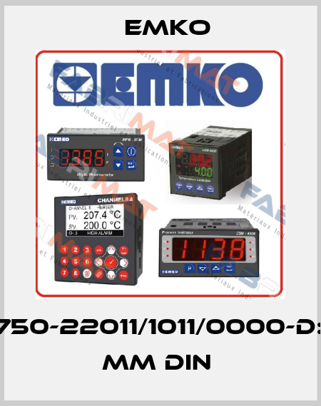 ESM-7750-22011/1011/0000-D:72x72 mm DIN  EMKO