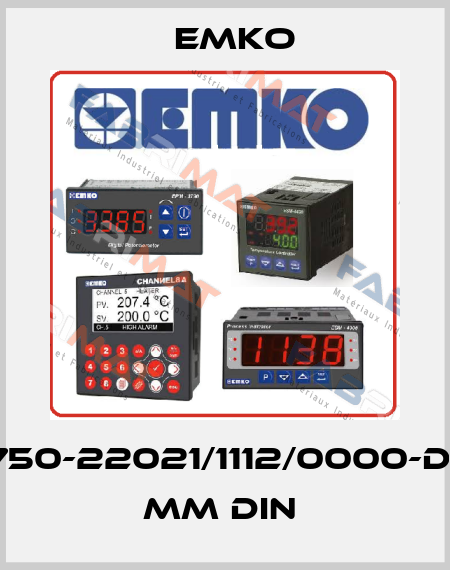 ESM-7750-22021/1112/0000-D:72x72 mm DIN  EMKO