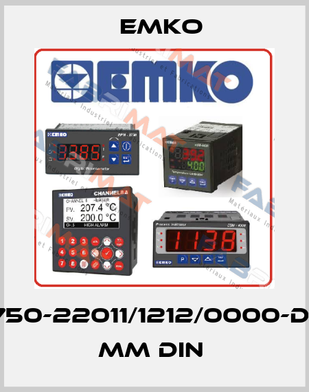 ESM-7750-22011/1212/0000-D:72x72 mm DIN  EMKO