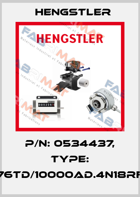 p/n: 0534437, Type: RI76TD/10000AD.4N18RF-C Hengstler