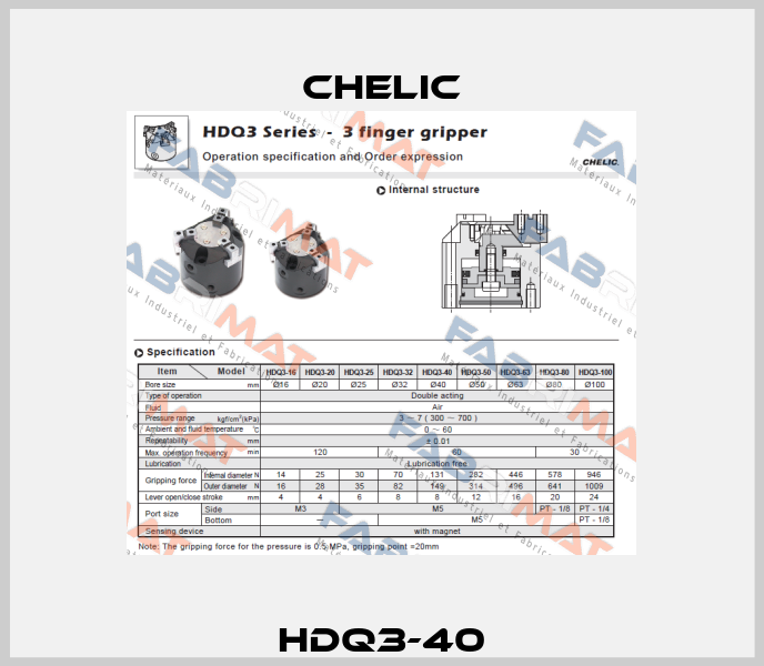 HDQ3-40 Chelic