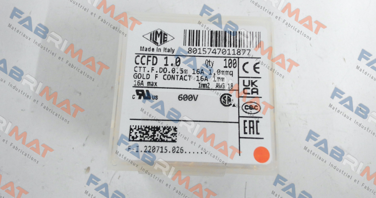 CCFD 1.0 Ilme
