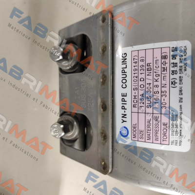 RCH-S 5 INCH 125A YOUNGNAM METAL