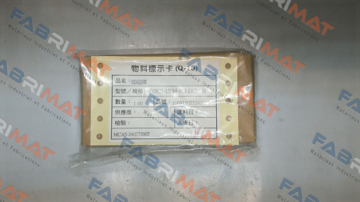 MVSC1-150M-4E1-DCXX-H Mindman