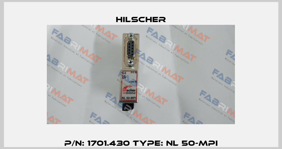 P/N: 1701.430 Type: NL 50-MPI Hilscher