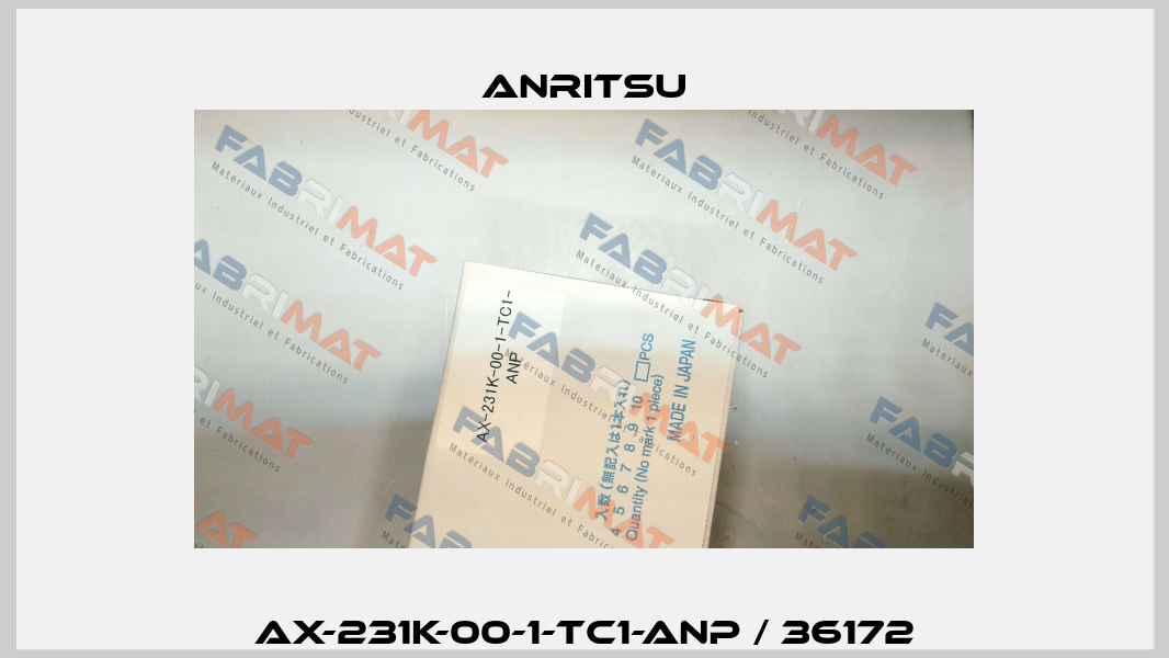 AX-231K-00-1-TC1-ANP / 36172 Anritsu