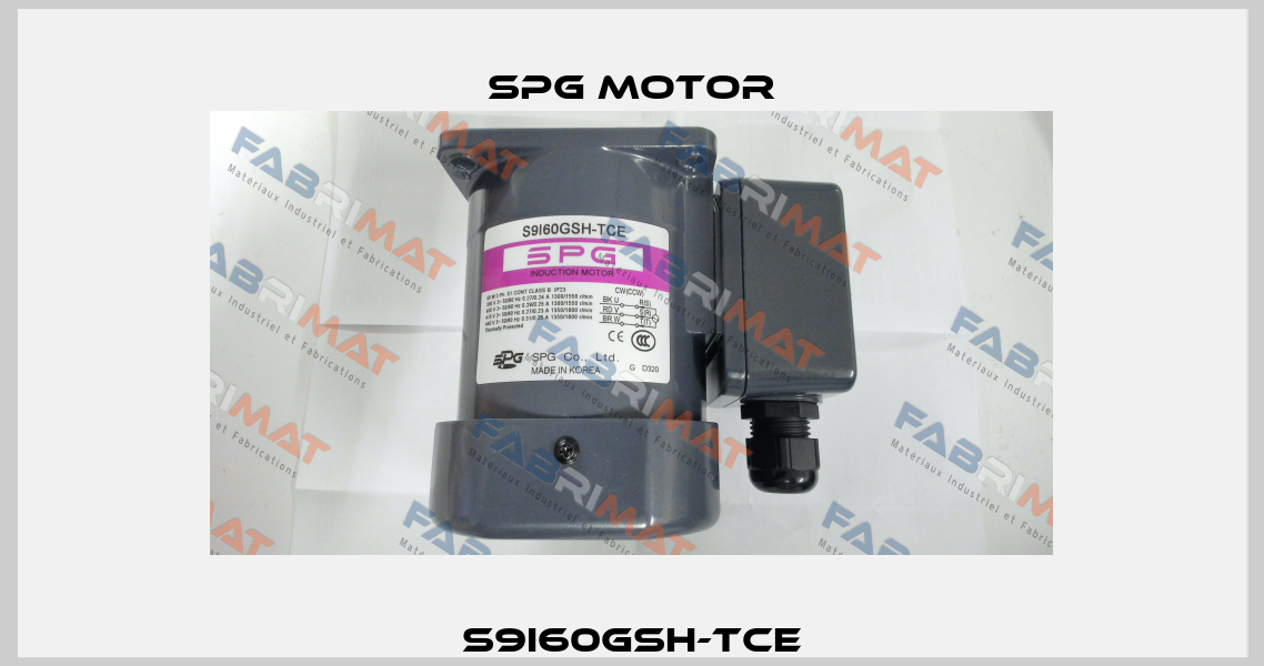 S9I60GSH-TCE Spg Motor