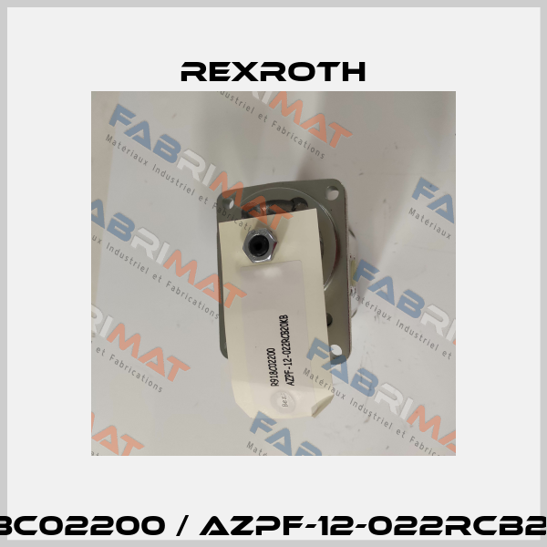 R918C02200 / AZPF-12-022RCB20KB Rexroth