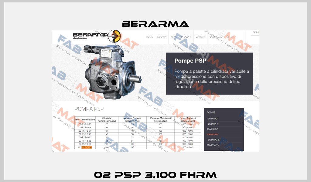 02 PSP 3.100 FHRM Berarma