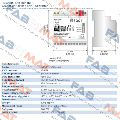 HD67801-KNX-BIP-B2 ADFweb