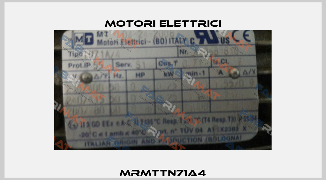 MRMTTN71A4 Motori Elettrici