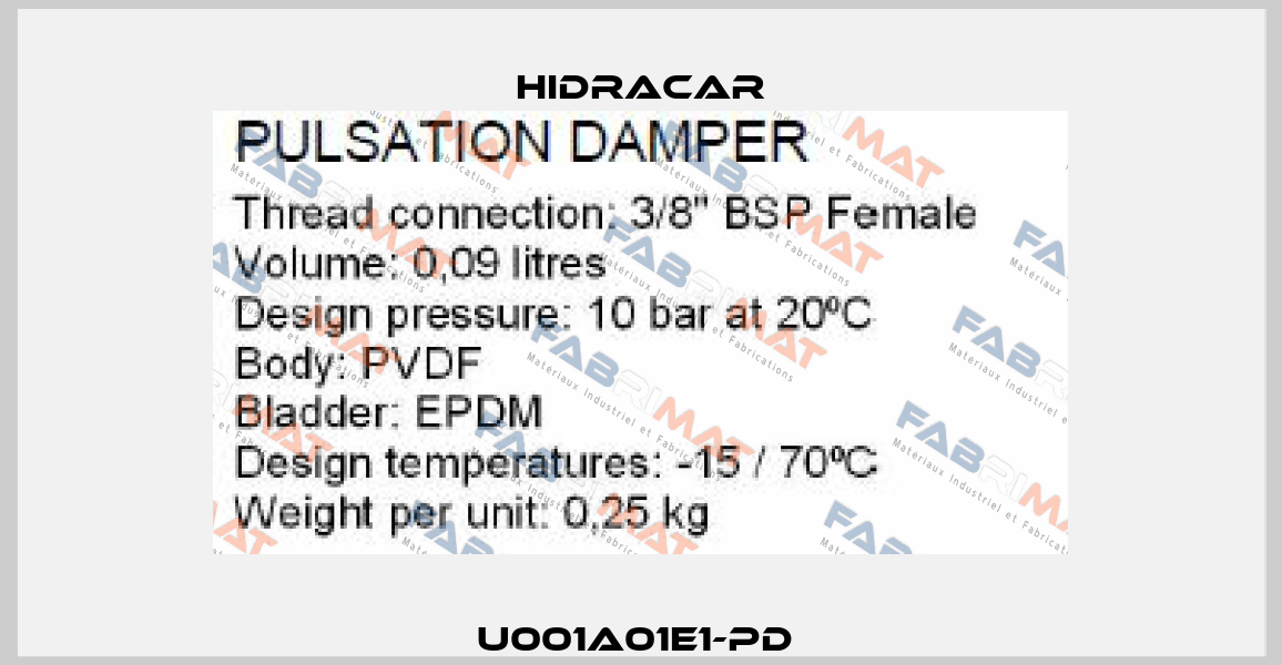 U001A01E1-PD  Hidracar