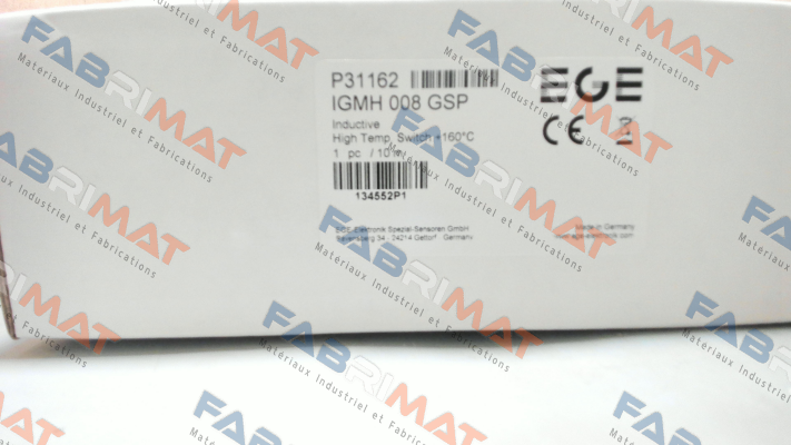 P31162/10 / IGMH 008 GSP/10 Ege