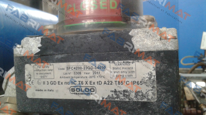 SFC4200-20B60A3 old code / new code SFC4200-20X01L4 Soldo