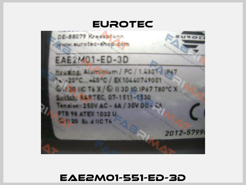 EAE2M01-551-ED-3D Eurotec
