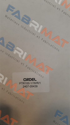 FTR100-1/16/R/1 Ordel