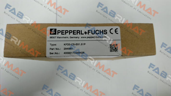 p/n: 294980, Type: KFD0-CS-EX1.51P Pepperl-Fuchs