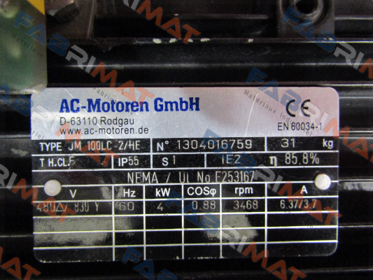 1304016759 obsolete, alternative Siemens 1LE1023-1AA43-5AB4  AC Motoren