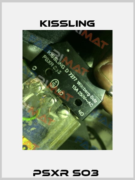 PSXR So3  Kissling