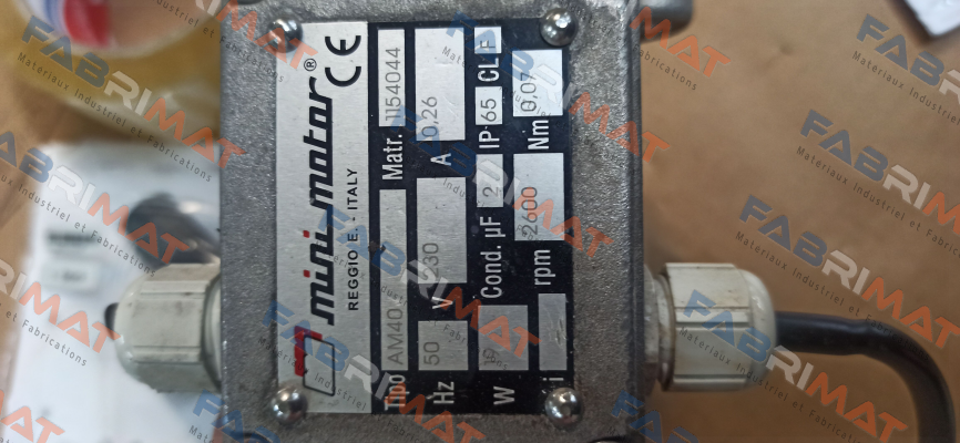 AM 40 000 Minimotor