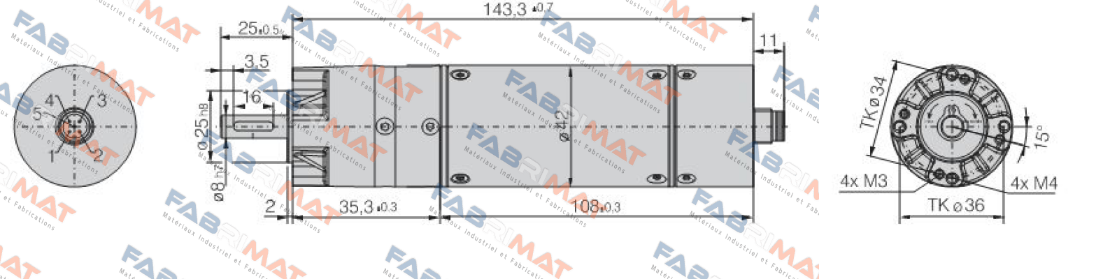 ECI-C-42.40 B00-PX42/5  EBM Papst