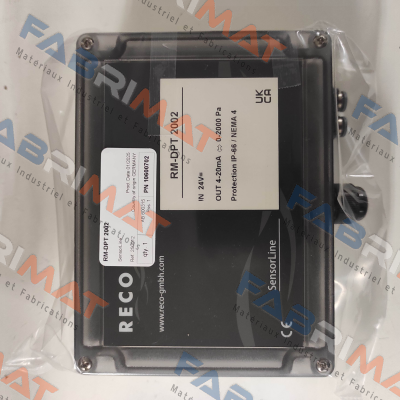 P/N: 10600702, Type: RM-DPT 2002 Reco