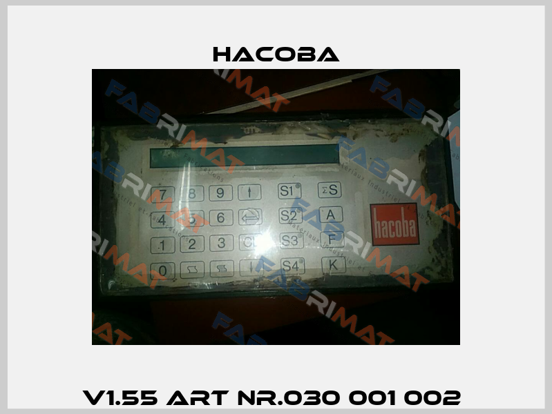 V1.55 Art Nr.030 001 002  HACOBA