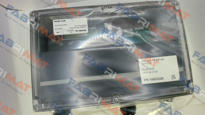 p/n: 10603228, type: RM-BV 12 DP (IN 24 V, OUT 24 V) Reco
