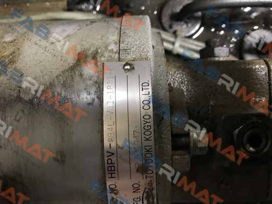HBPV-8B4L-VB1-18A1-B  obsolete replaced by HBPV-3B4T-VB1-18A1-C  JTEKT FLUID POWER SYSTEMS CORPORATION (ex. Toyooki)