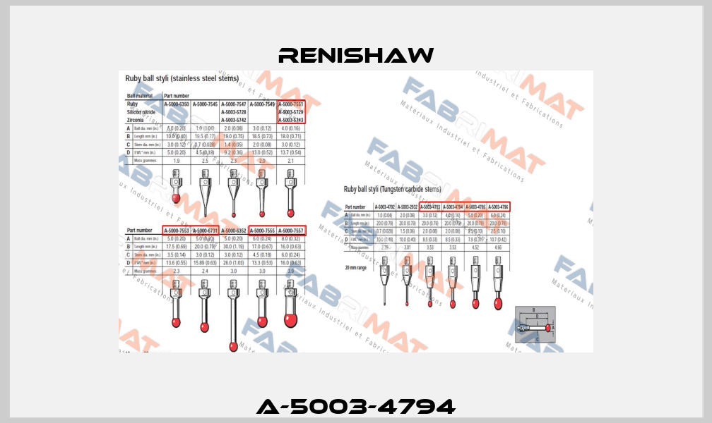A-5003-4794 Renishaw