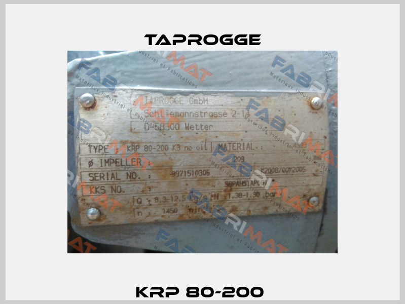 KRP 80-200  Taprogge