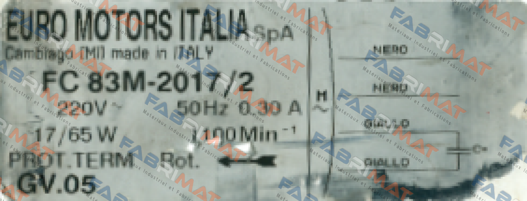 FC83M-2017/2 Euro Motors Italia