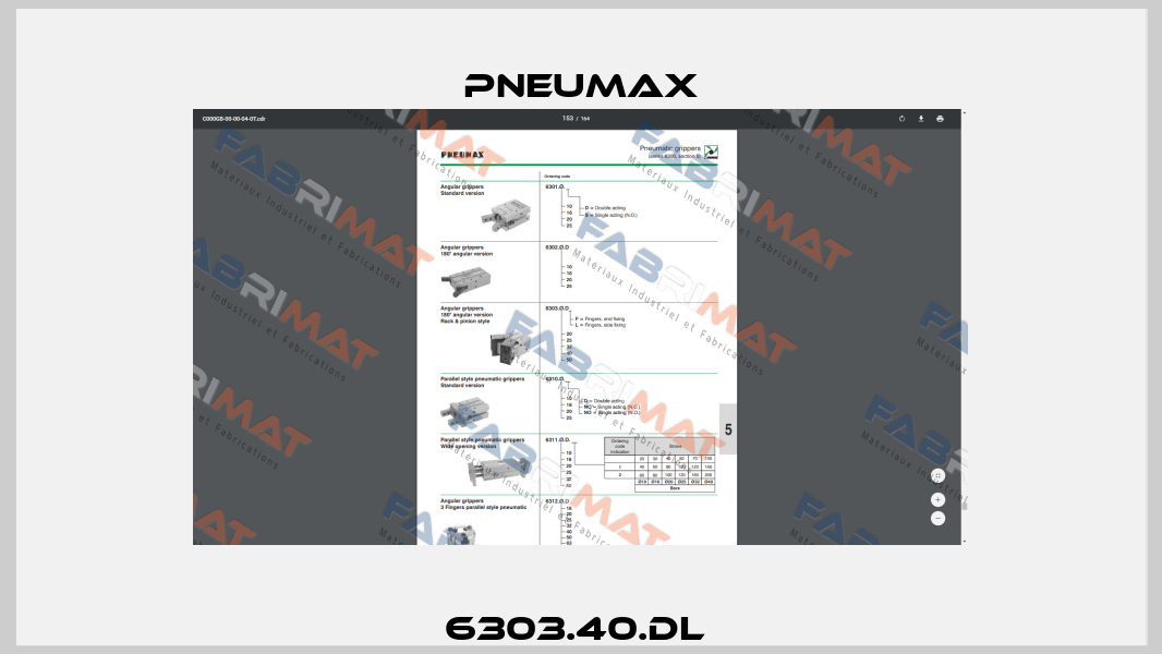 6303.40.DL  Pneumax