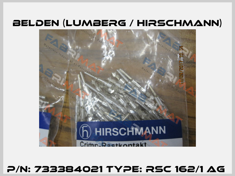 P/N: 733384021 Type: RSC 162/1 Ag  Belden (Lumberg / Hirschmann)