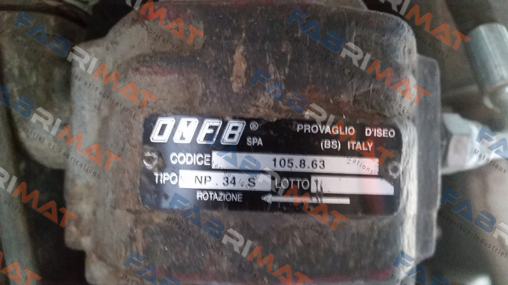 105.8.63 obsolete/alternative 105-011-00353  OMFB Hydraulic