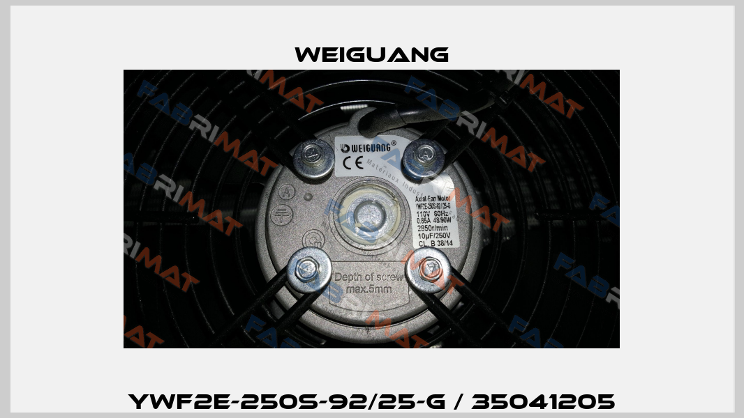 YWF2E-250S-92/25-G / 35041205 Weiguang
