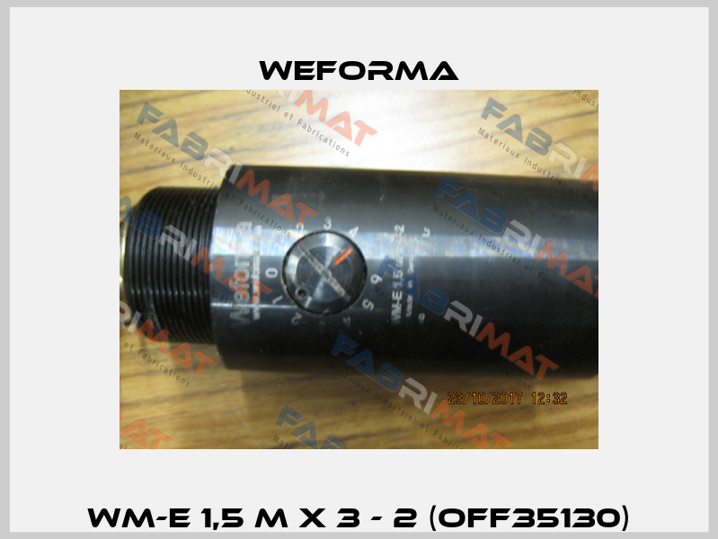 WM-E 1,5 m x 3 - 2 (OFF35130) Weforma
