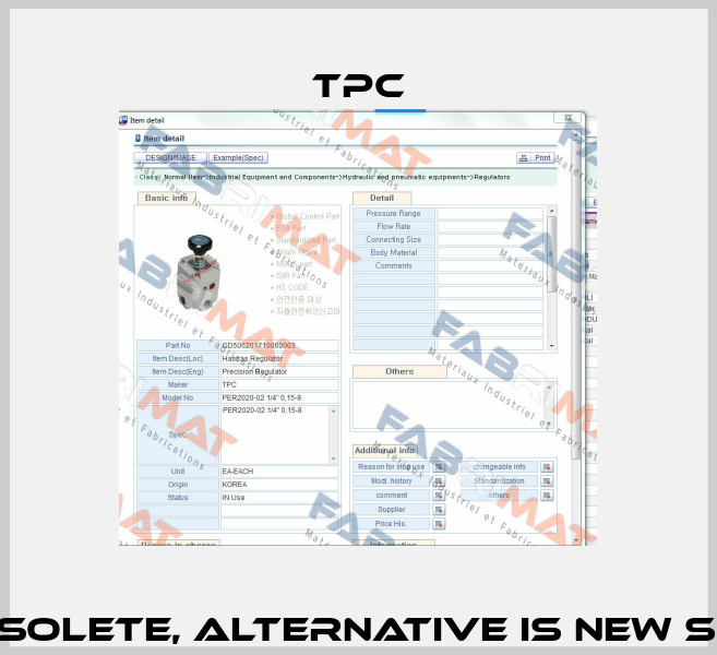 PER2020-02 1/4" obsolete, alternative is new serie PER2-02BG-SK  TPC