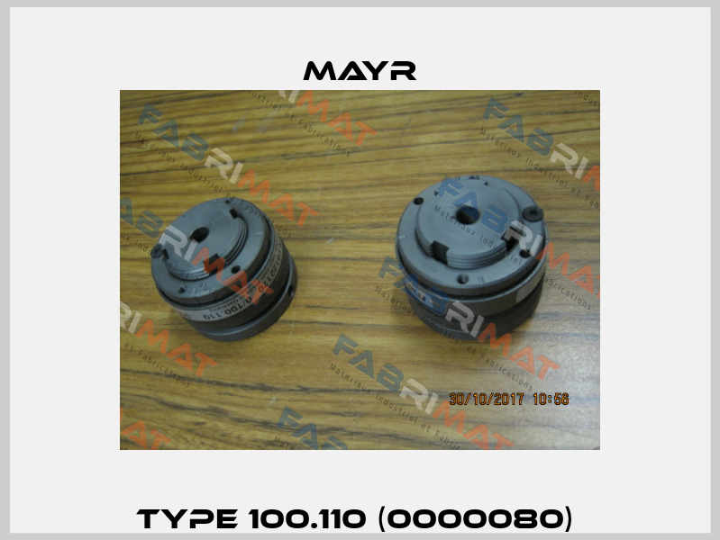 Type 100.110 (0000080)  Mayr