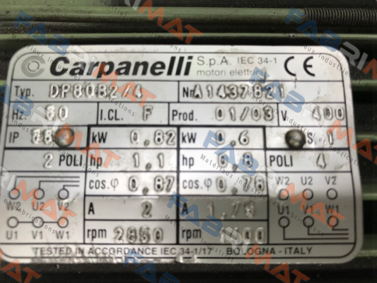 A1437821 OEM  Carpanelli