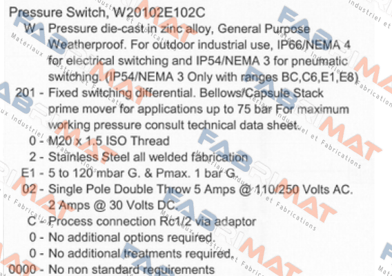 W-201-0-2-E1-02-C                     Delta Controls